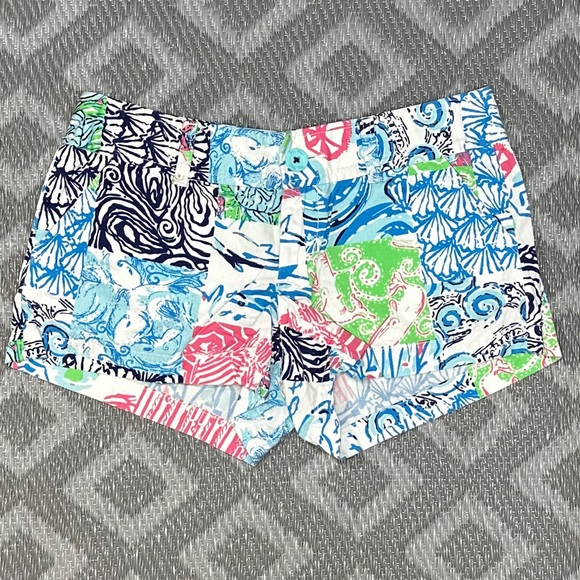 Lilly Pulitzer Walsh Shorts in Osterville Patch [1751] - Picture 1 of 8